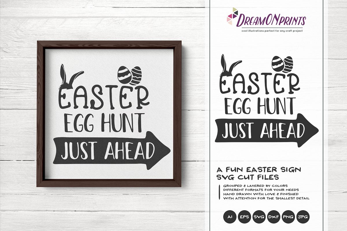 Download Easter Egg Hunt SVG - Easter Sign Making SVG (227845 ...
