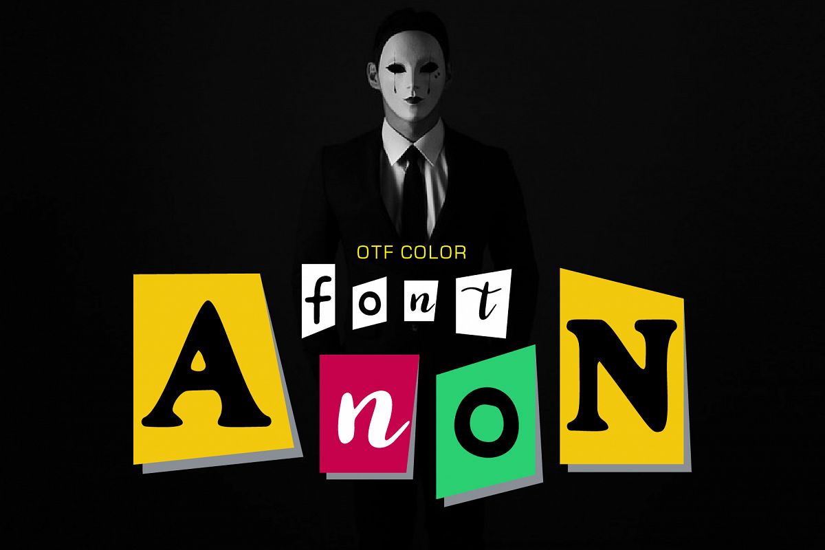 Anon - OTF color font example image 1