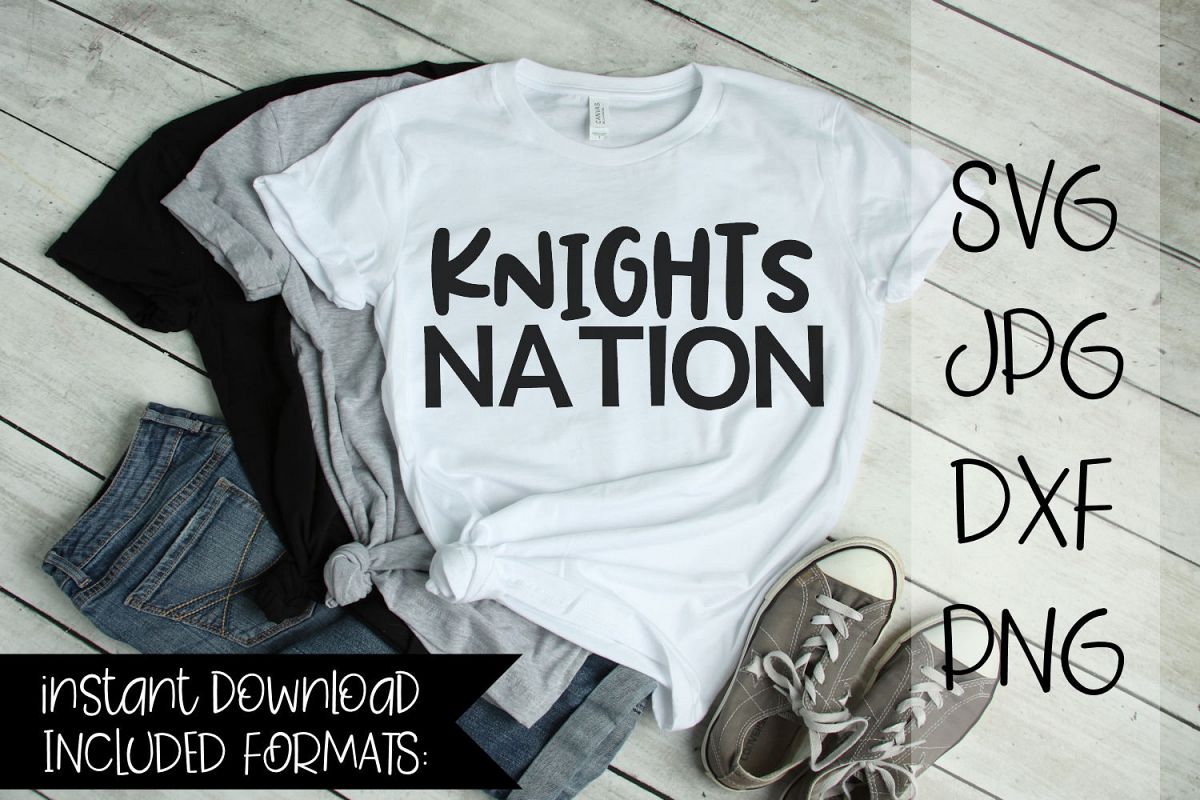 Download Knights Nation - A High School Sport Mascot SVG (203912 ...