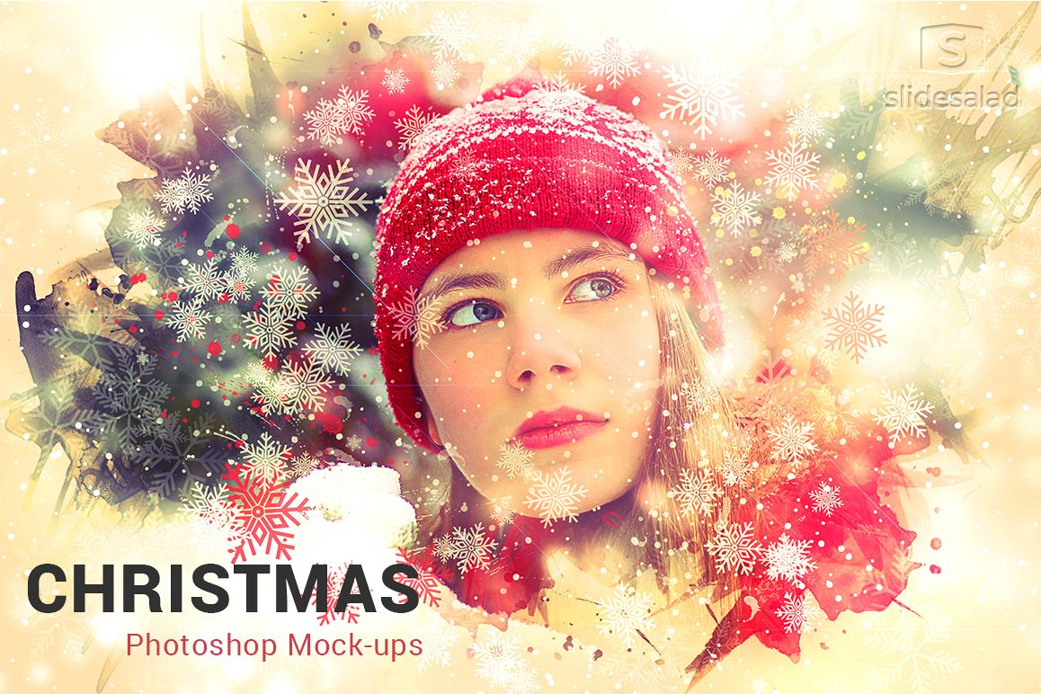 Christmas Photoshop Mock-ups example image 1