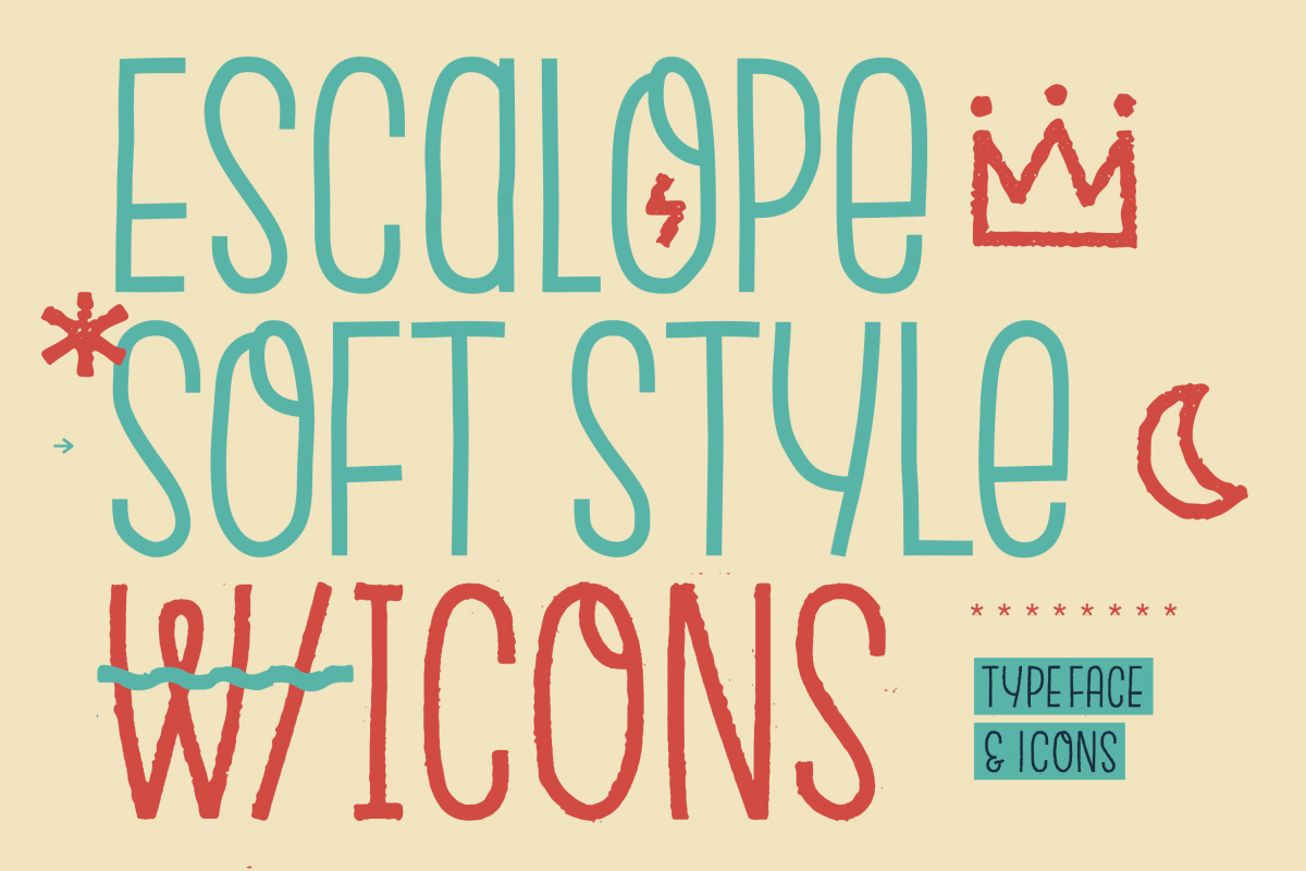 Escalope Soft + Icons example image 1