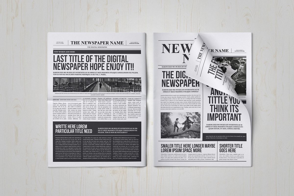 classy newspaper indesign template newspaper indesign template