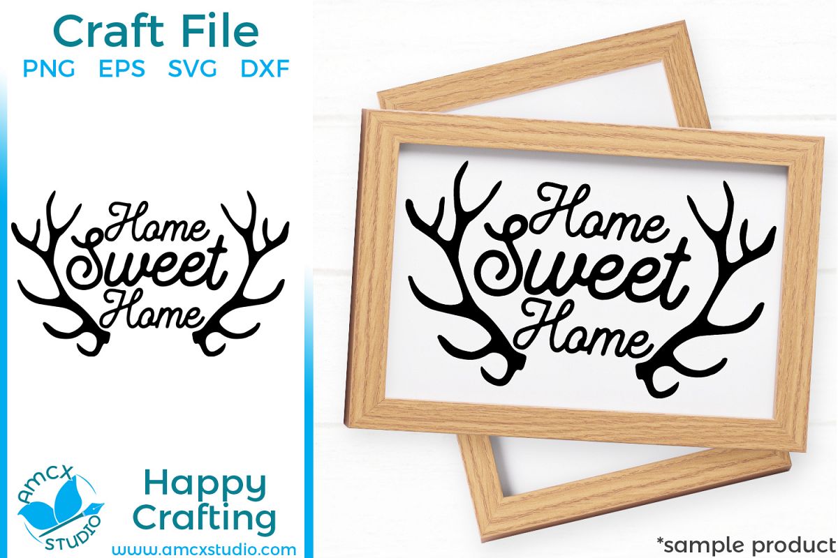 Home Sweet Home, Hunting SVG example image 1