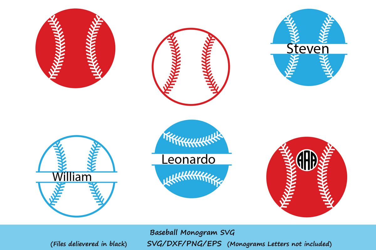 Download Baseball SVG, Baseball monogram Svg, Baseball SVG Cut ...