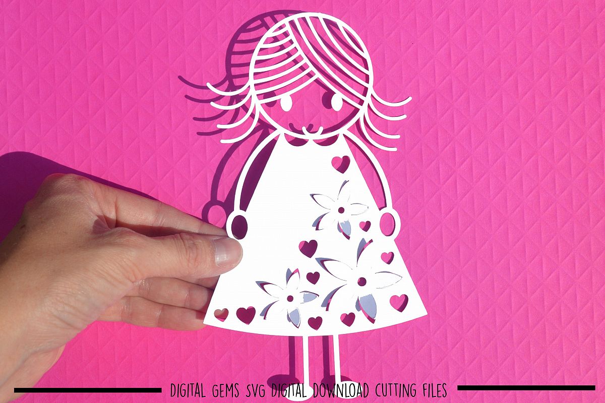 doll paper cutting