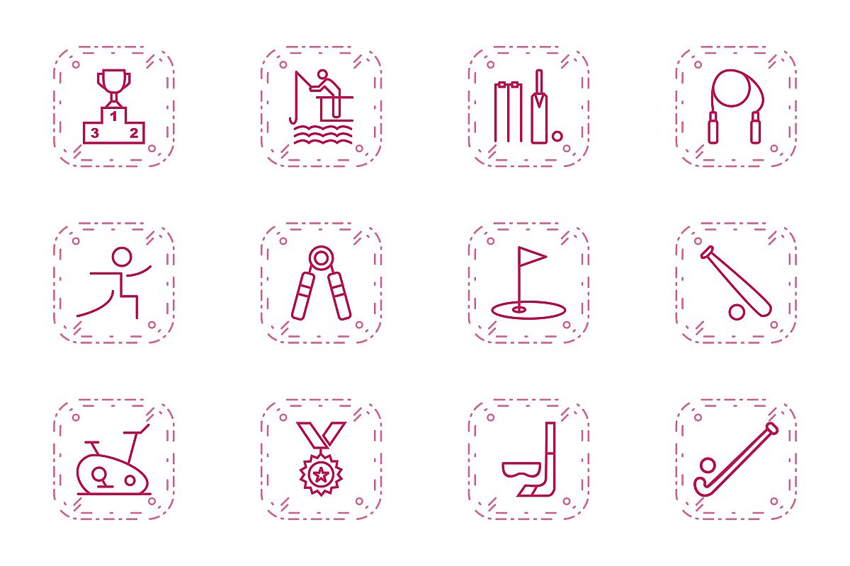 Set Of Sports And Game Icons example image 1