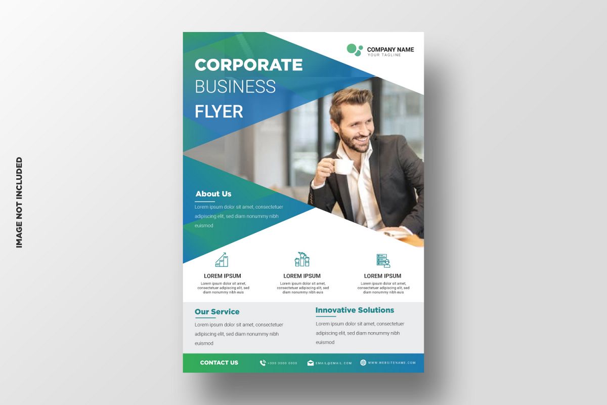 Business Flyer Template. Vol-08 example image 1