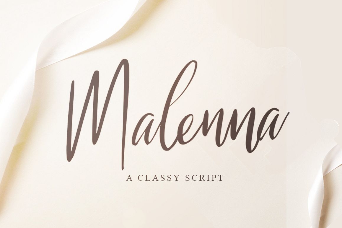 Malenna Script example image 1