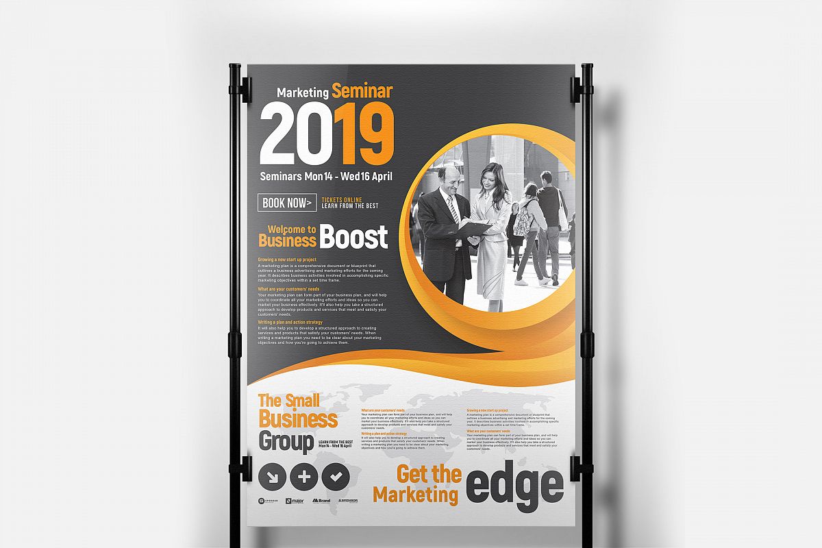 Corporate Banner Poster Template example image 1