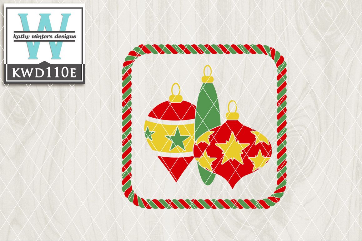 Christmas Cutting File KWD110E example image 1