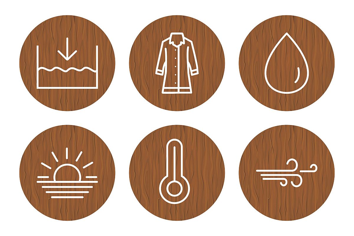 Set Of Weather And Season Icons example image 1