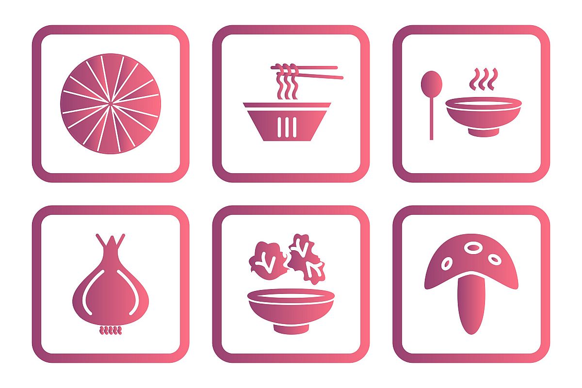 Set Of Food Icons example image 1