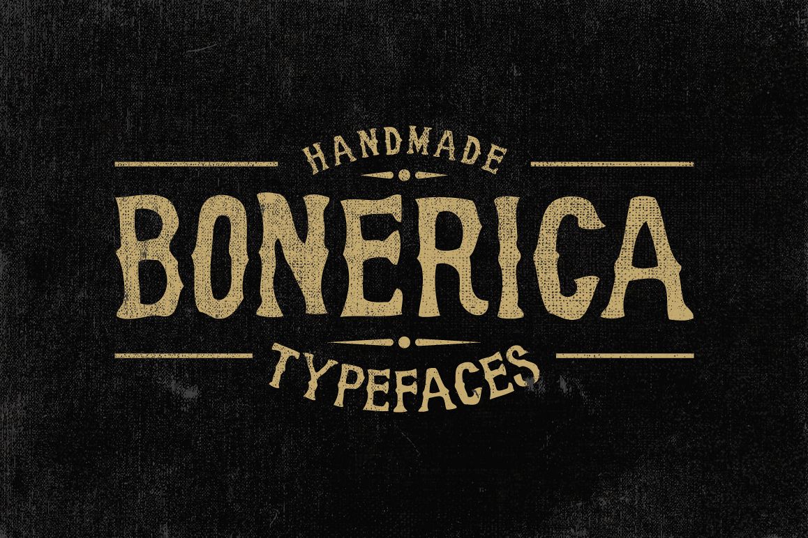 Bonerica Typeface example image 1