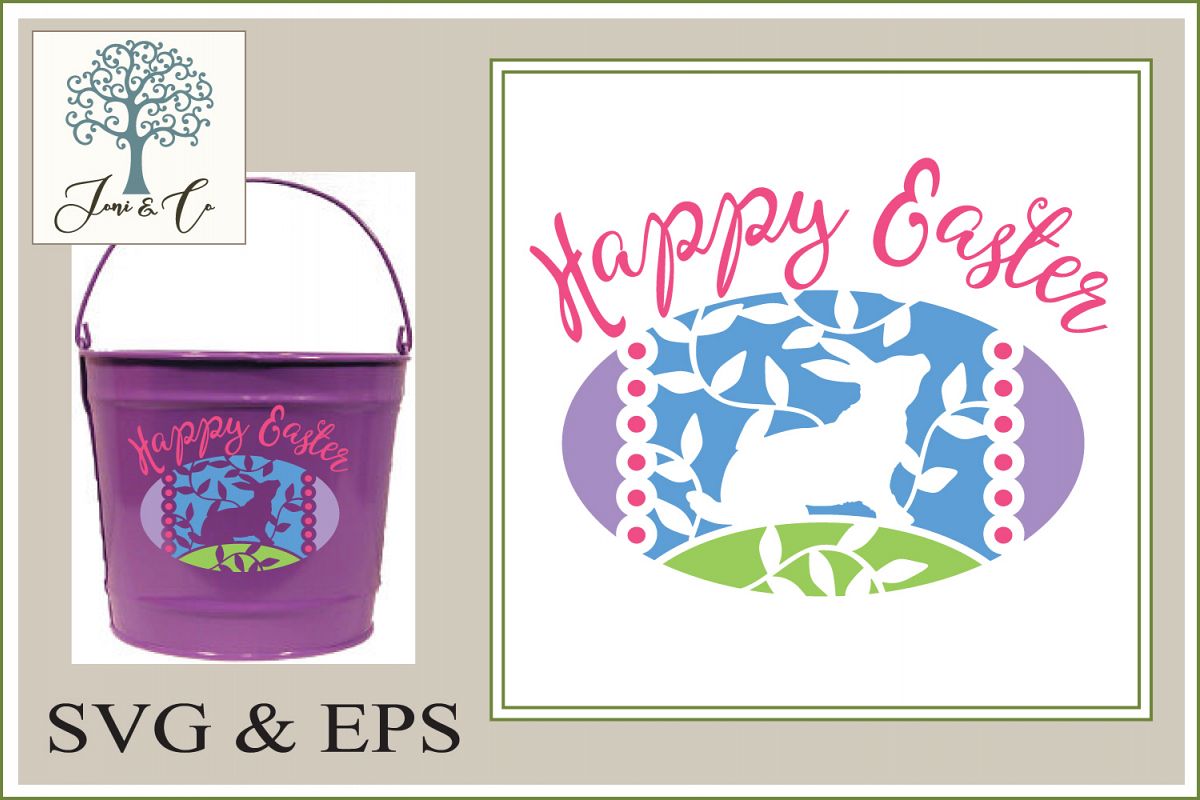 Easter Egg with Bunny example image 1