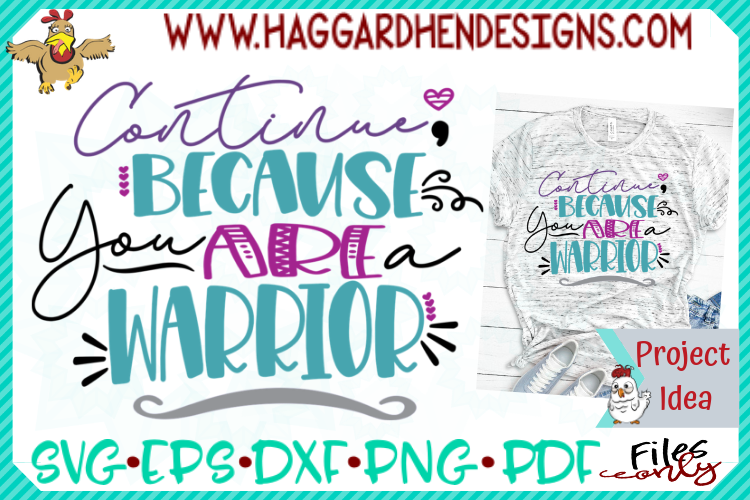 Continue Warrior SVG example image 1