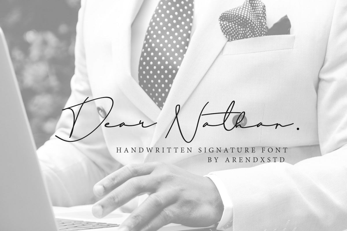 Dear Natha Handwritten Signature example image 1