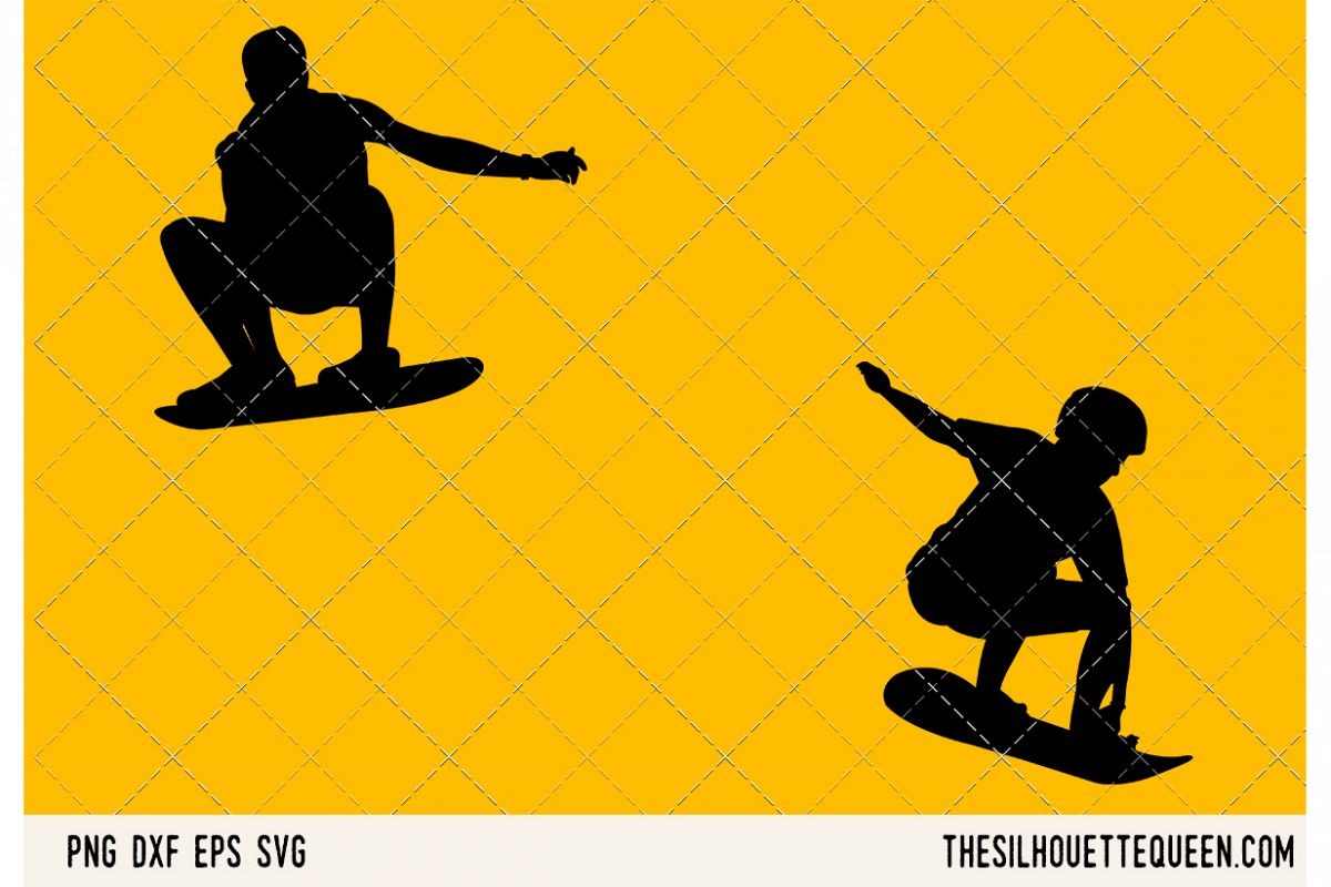 Sand Boarding SVG example image 1