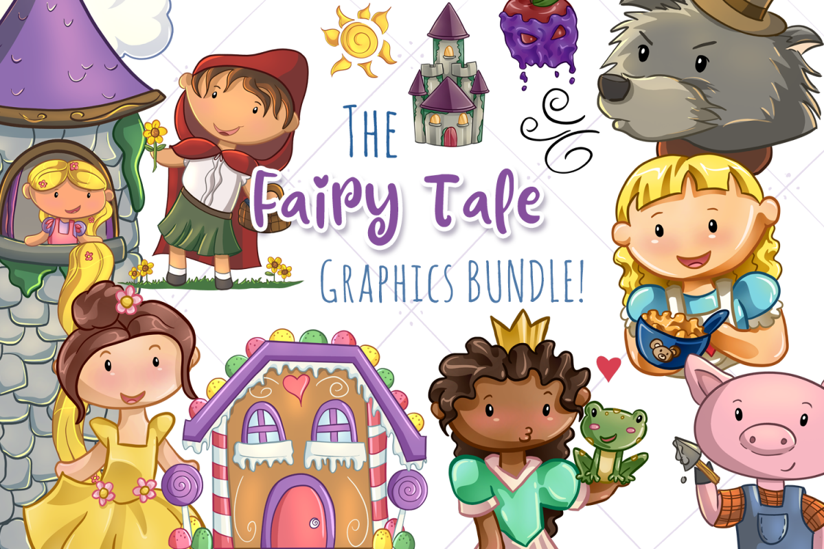 The Fairy Tale Graphics Bundle! example image 1