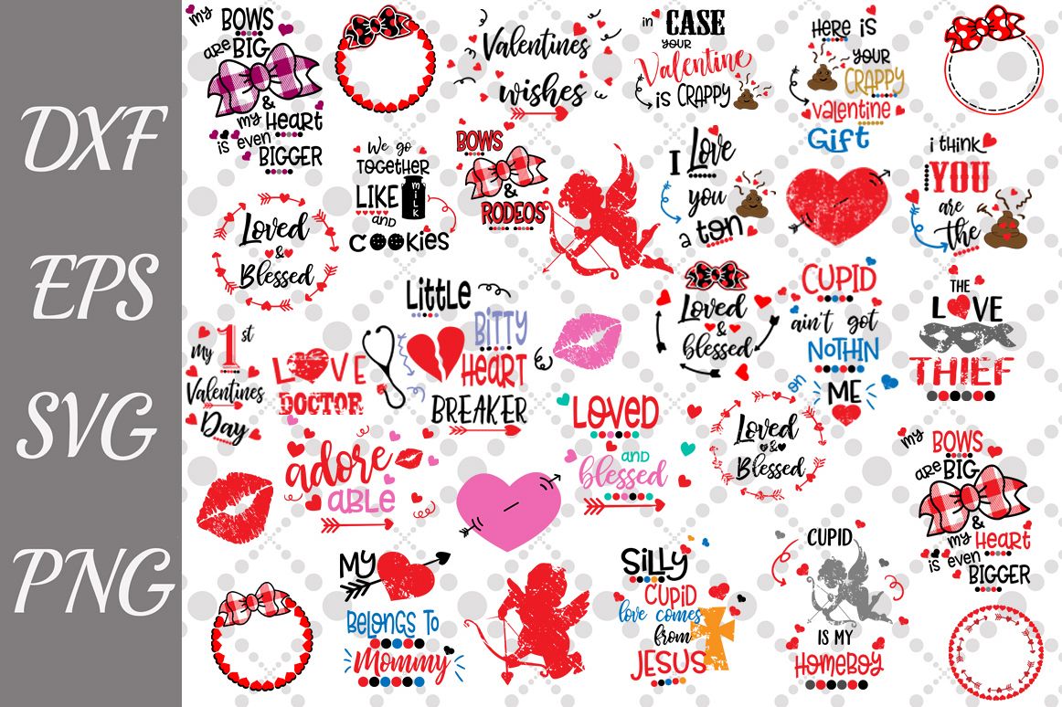 Download Valentine's Day Bundle Svg,Funny Valentines Quotes Svg