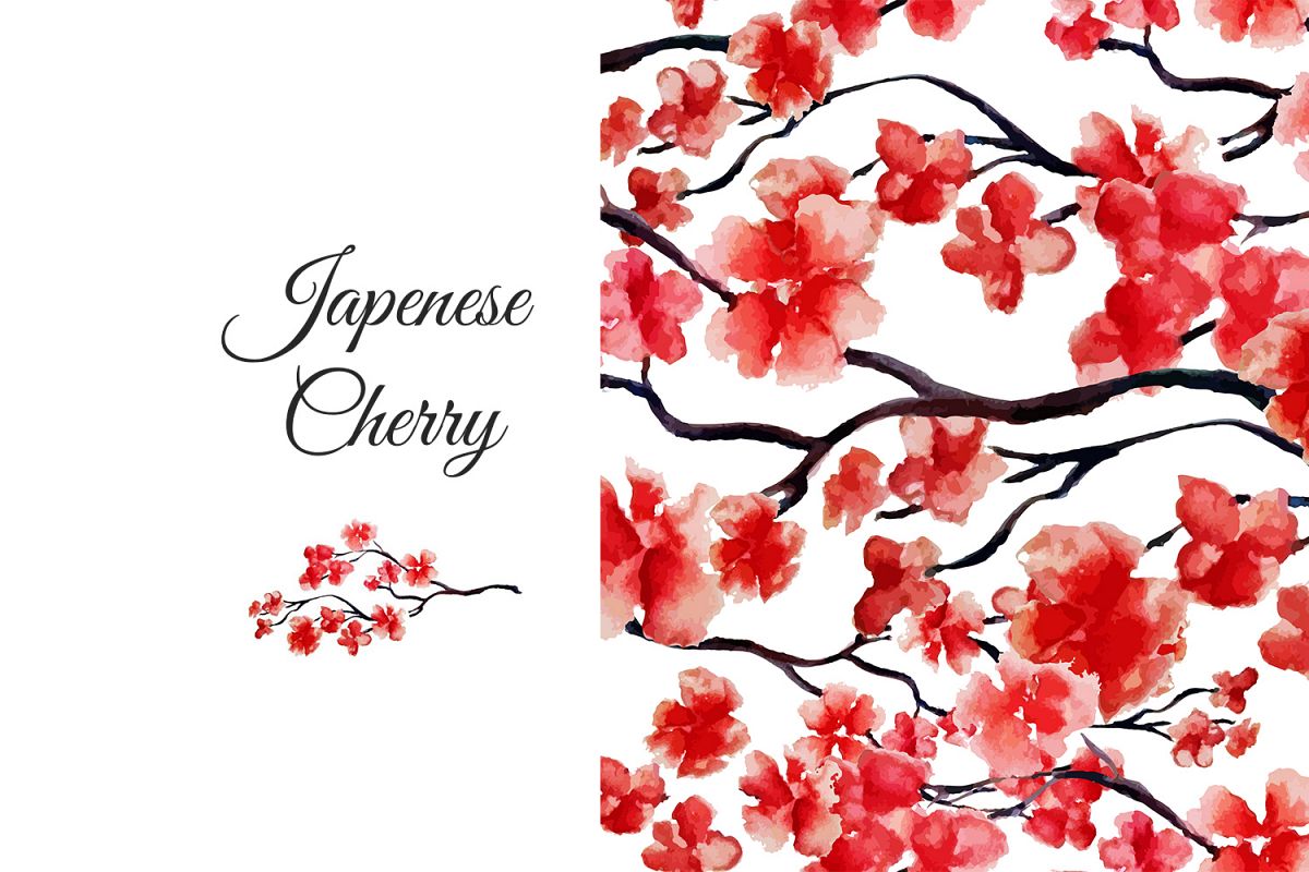 Japenese cherry collection example image 1