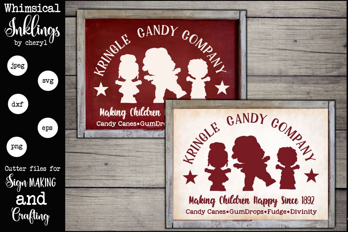 Kringle Candy Company SVG example image 1