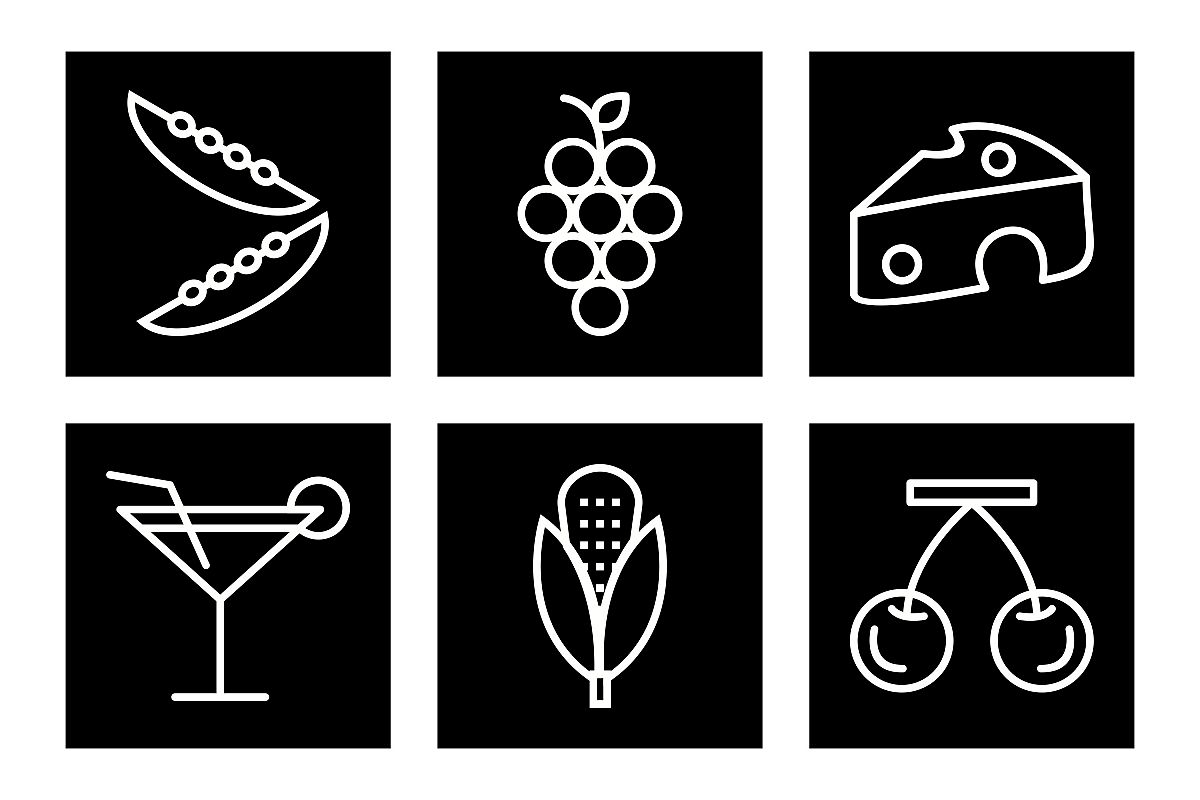 Set Of Food Icons example image 1