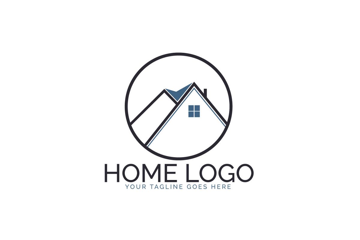 Home Logo Design. example image 1