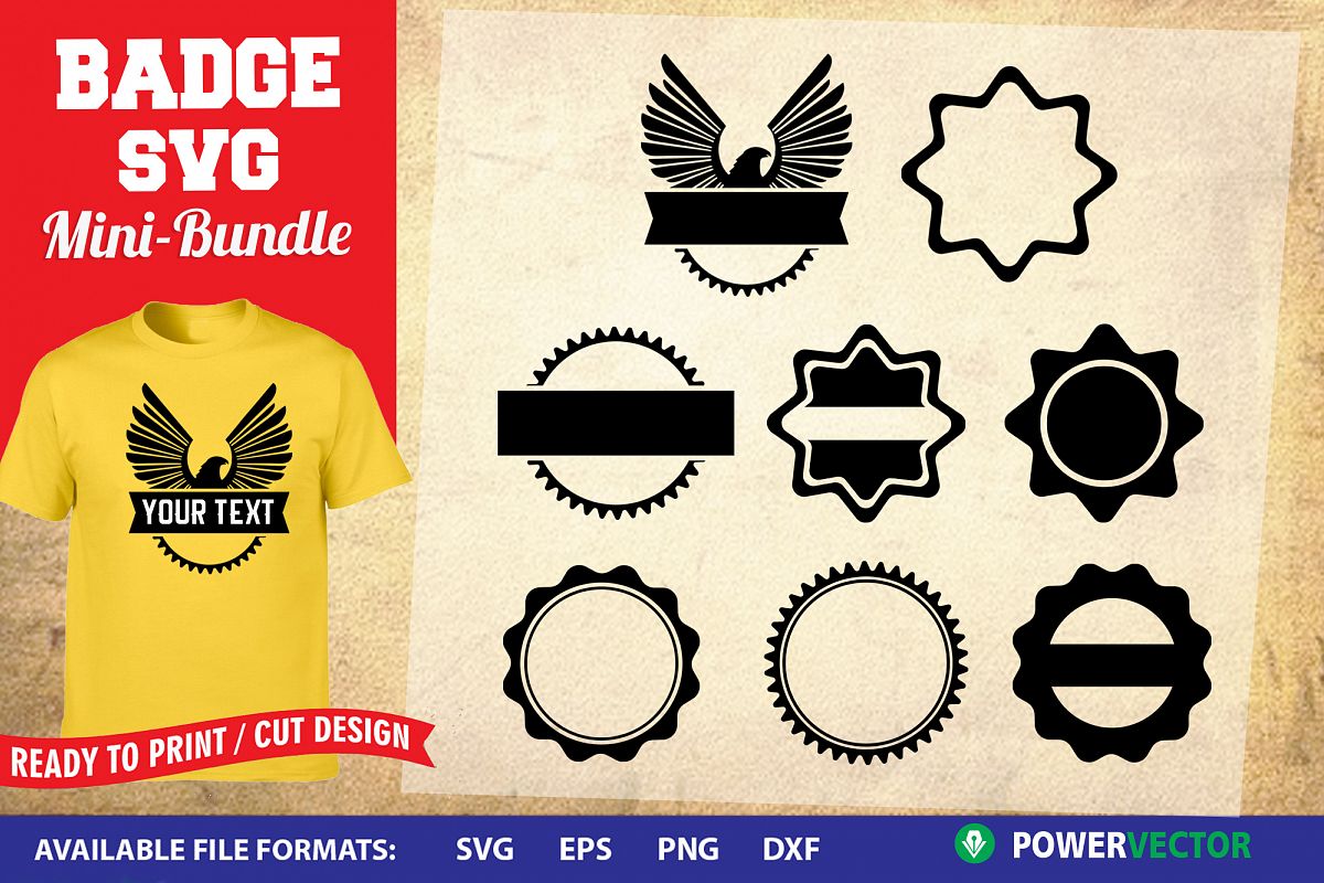 Badge SVG | Logo Frame Templates example image 1