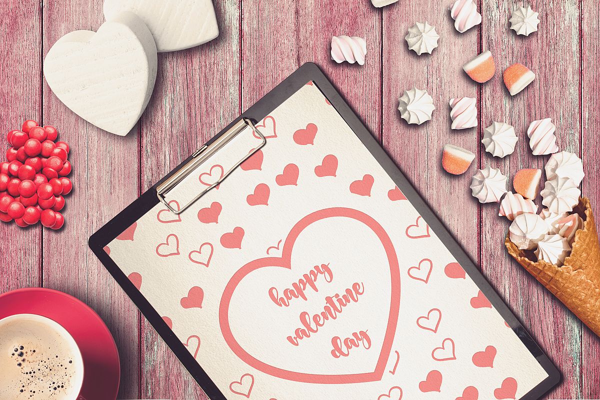 Valentine A4 Letter Mock-up #13 example image 1