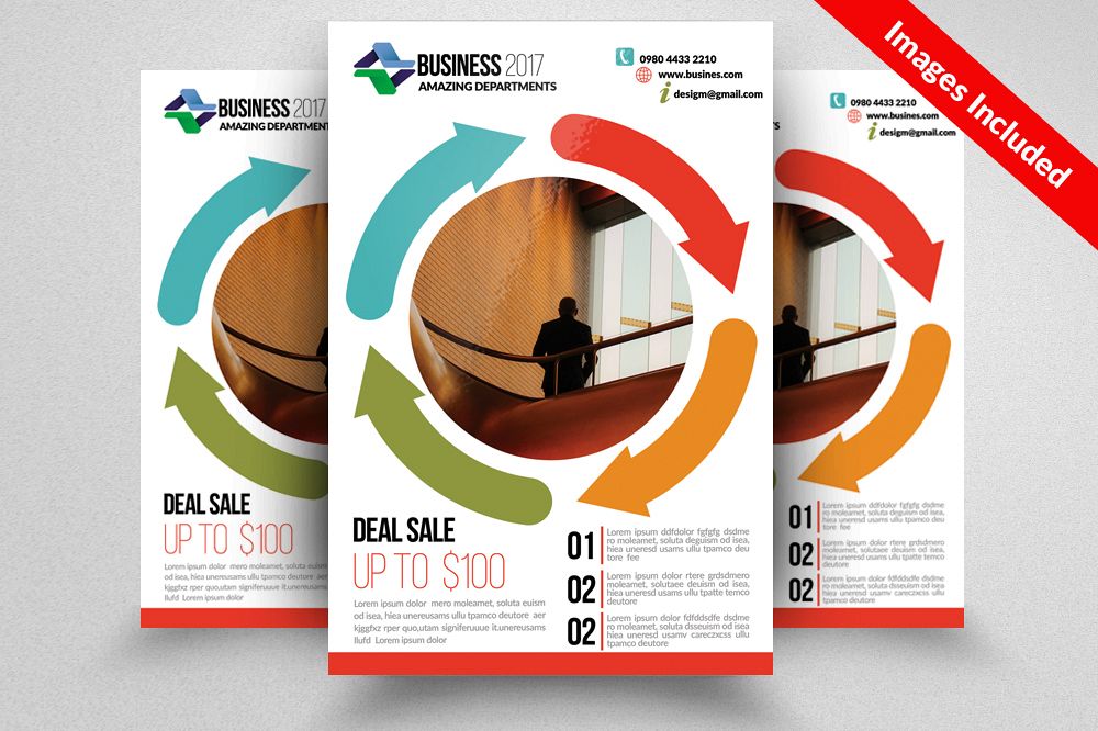 Roofing Contractor Flyer Templates example image 1