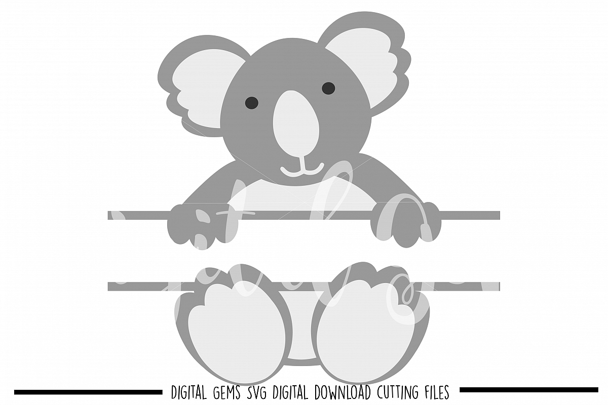 Koala SVG / DXF / EPS / PNG files