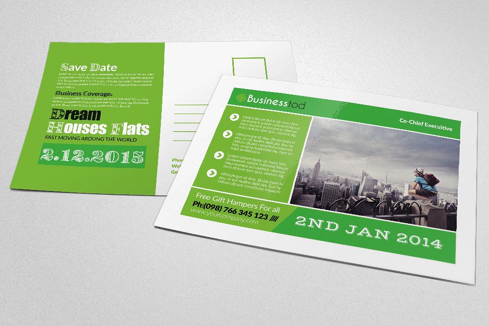 Corporate Business Post Cards example image 1