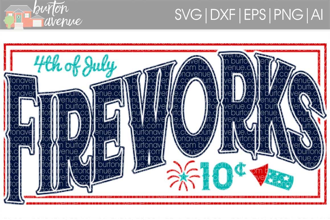 Download Fireworks for Sale SVG Cut File for Silhouette, Cricut ...