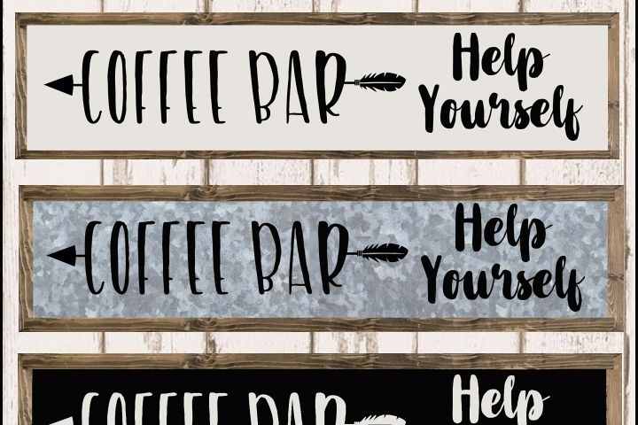 Free Free 306 Coffee Bar Sign Svg SVG PNG EPS DXF File