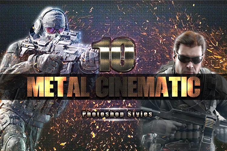 10 Metal Cinematic teamten. example image 1