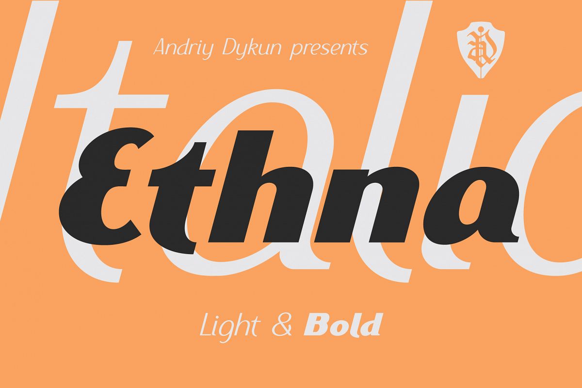 Ethna Italic example image 1