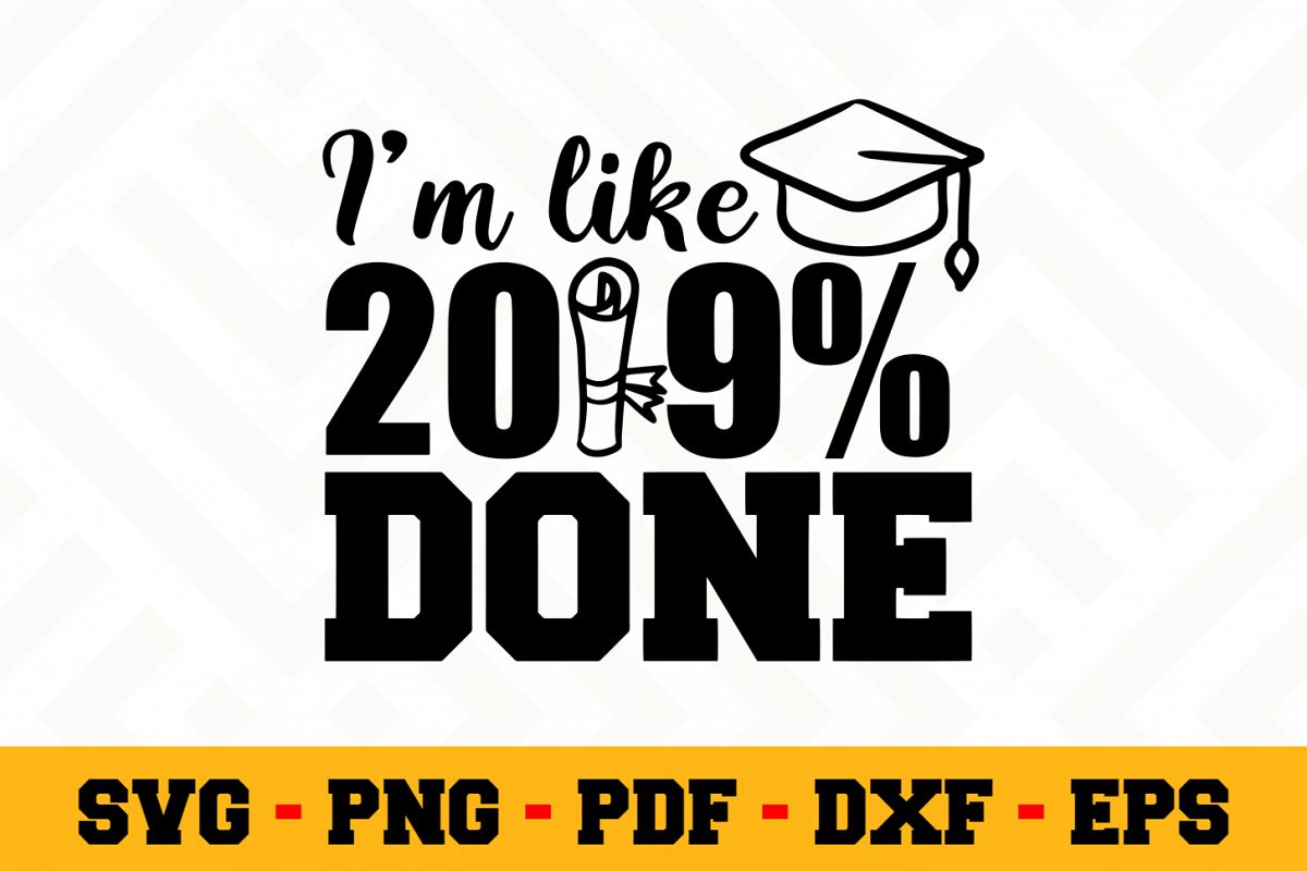 Graduation SVG Design n581 | Graduation SVG Cut File example image 1