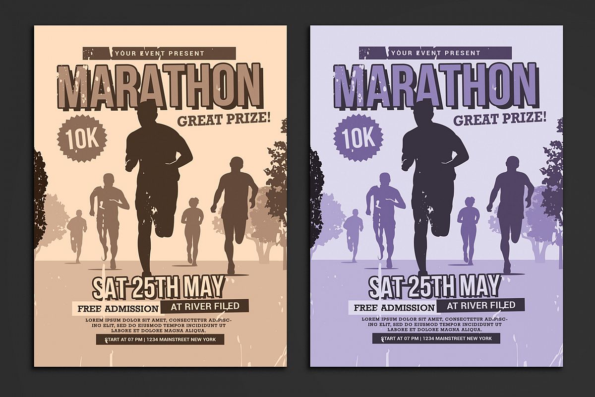 Marathon Flyer example image 1