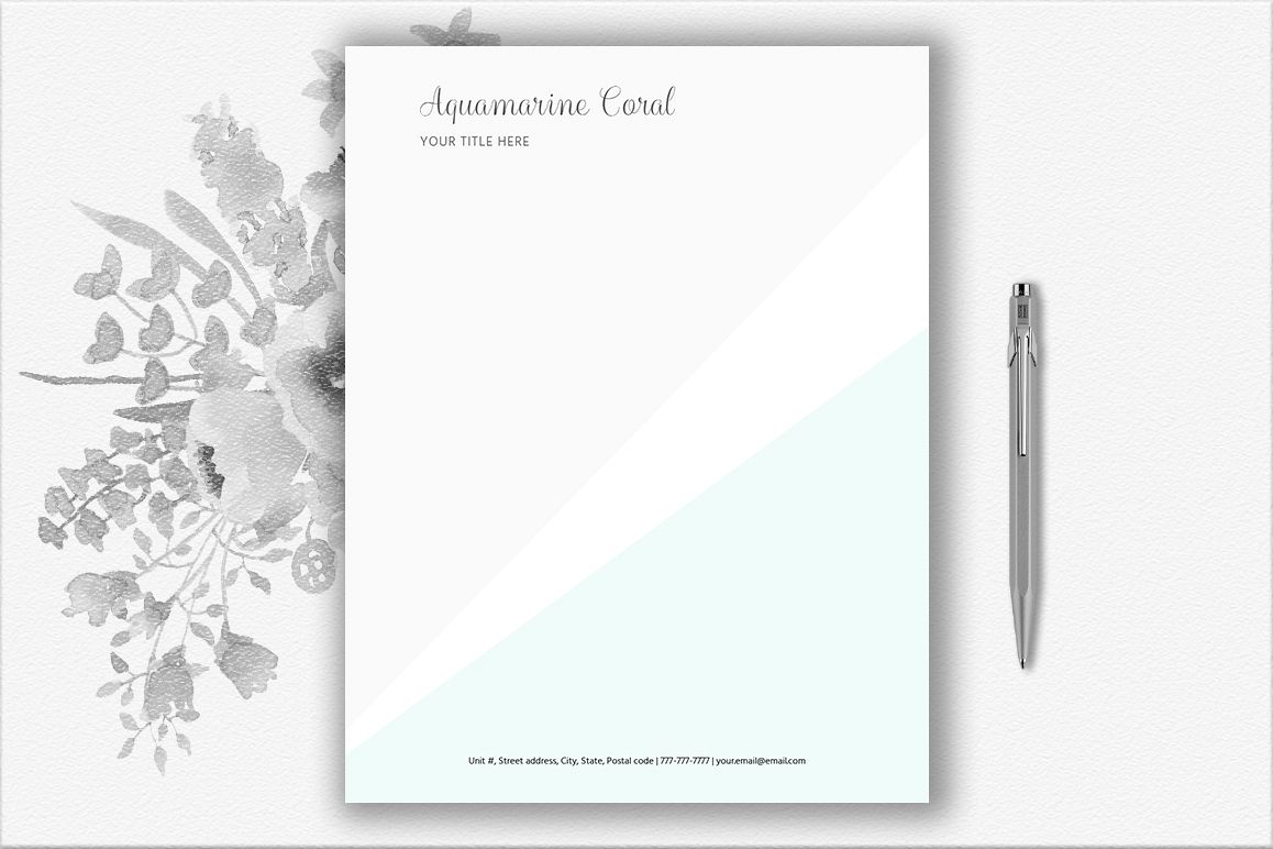 Letterhead Design Template example image 1