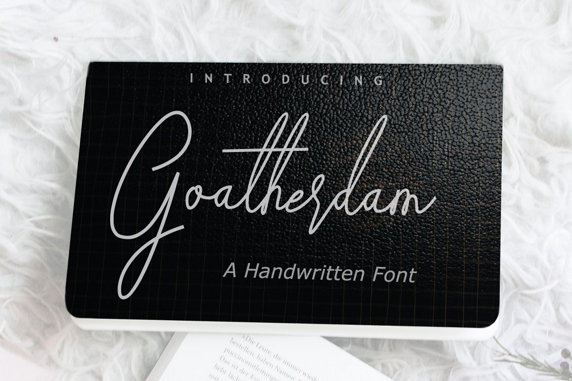 Goatherdam Font example image 1