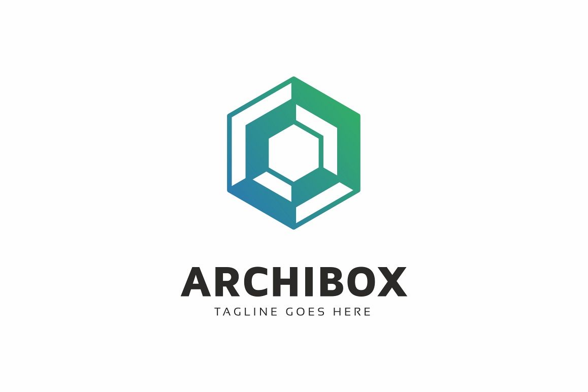 Hexagon Box Logo example image 1