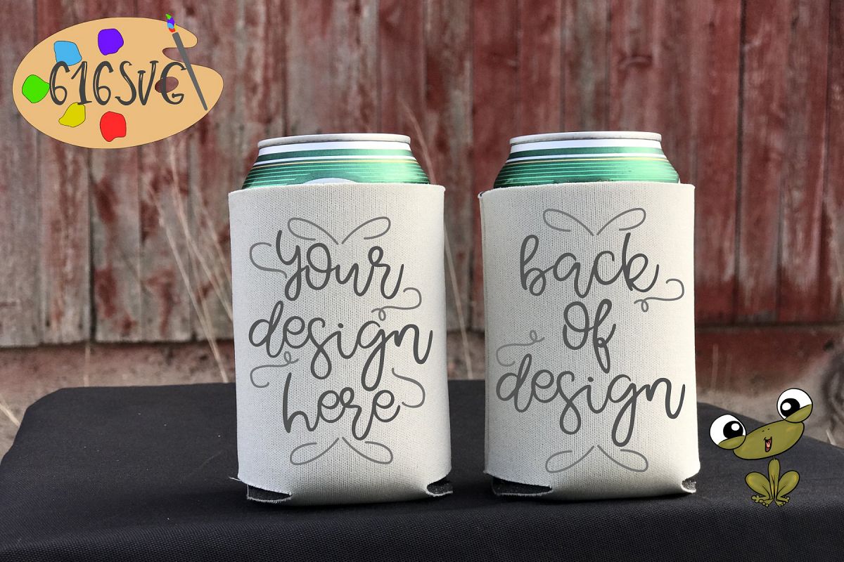 Camel Can Cooler Mockup example image 1