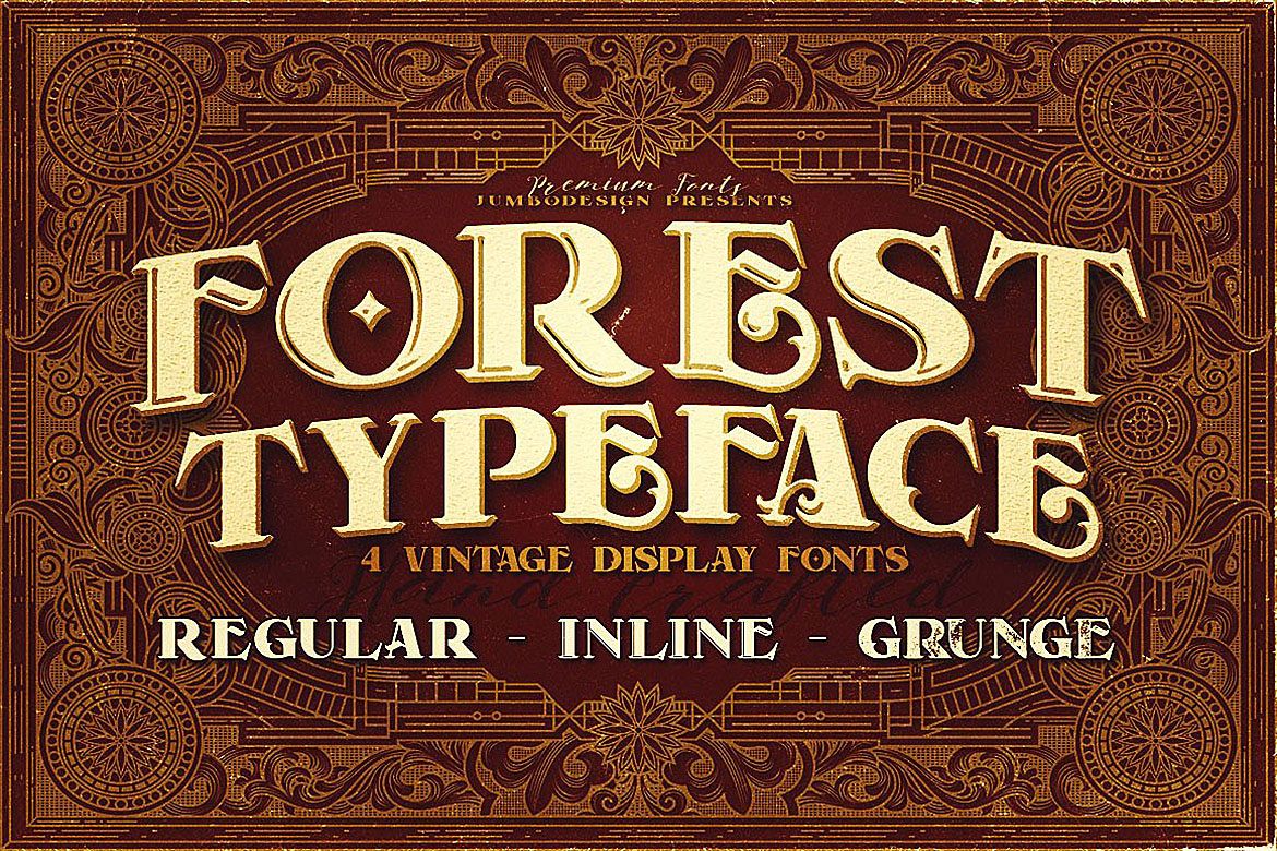 Forest - Display Font example image 1