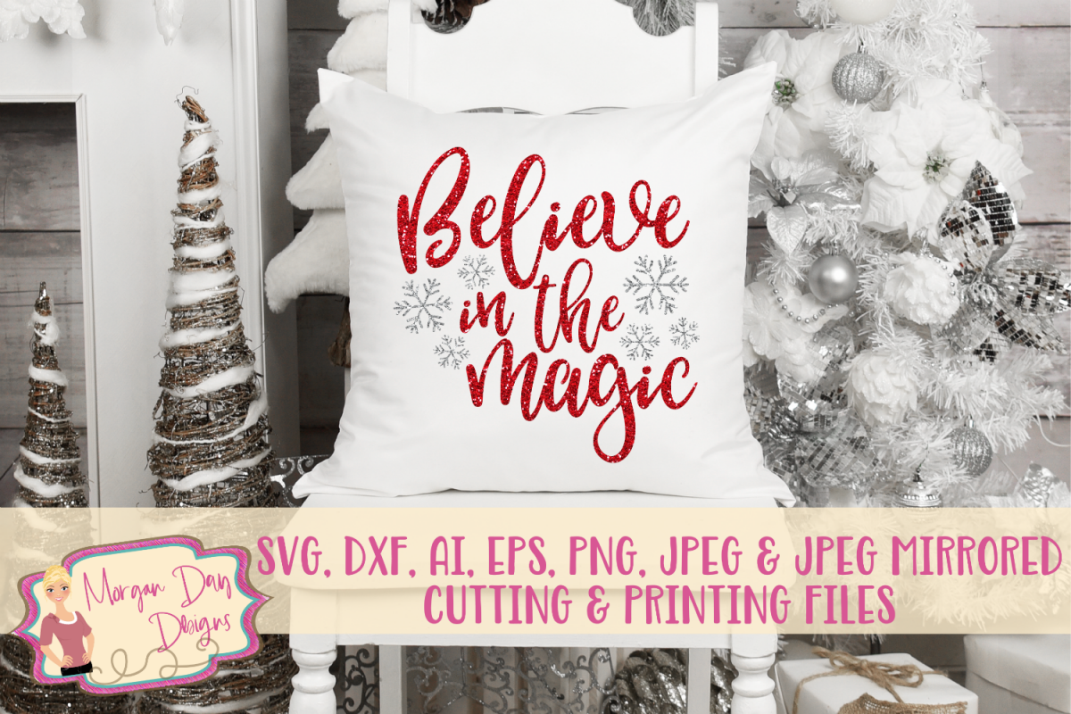 Believe in the Magic SVG, DXF, AI, EPS, PNG, JPEG example image 1