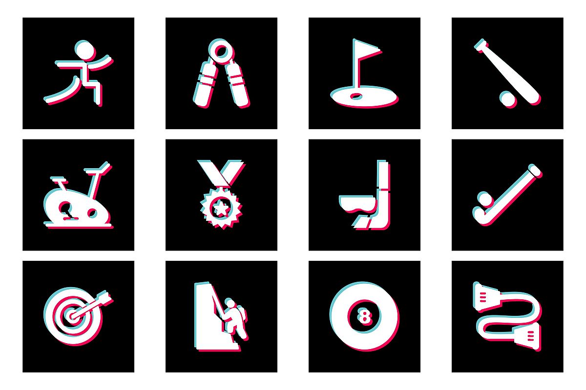 Set Of Sports And Game Icons example image 1