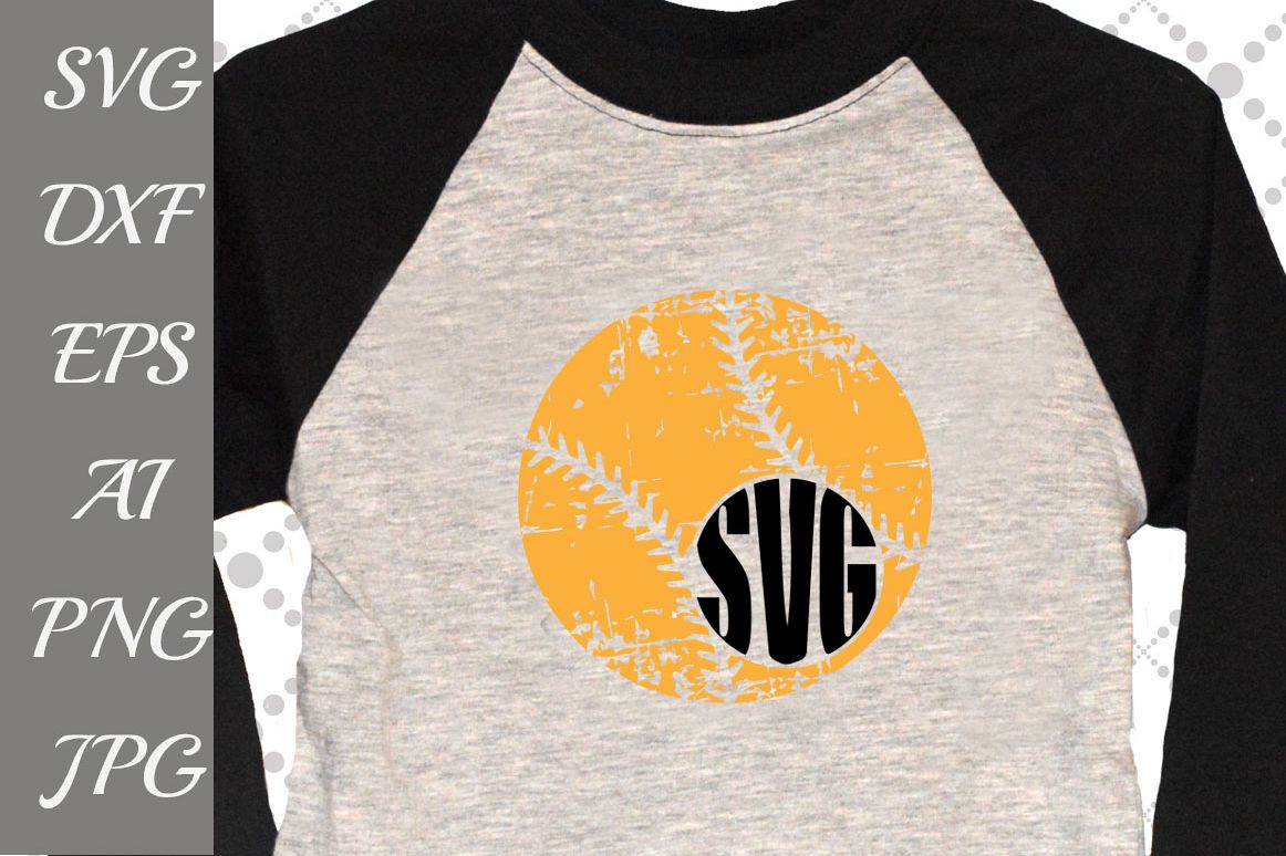 Baseball Monogram Svg example image 1
