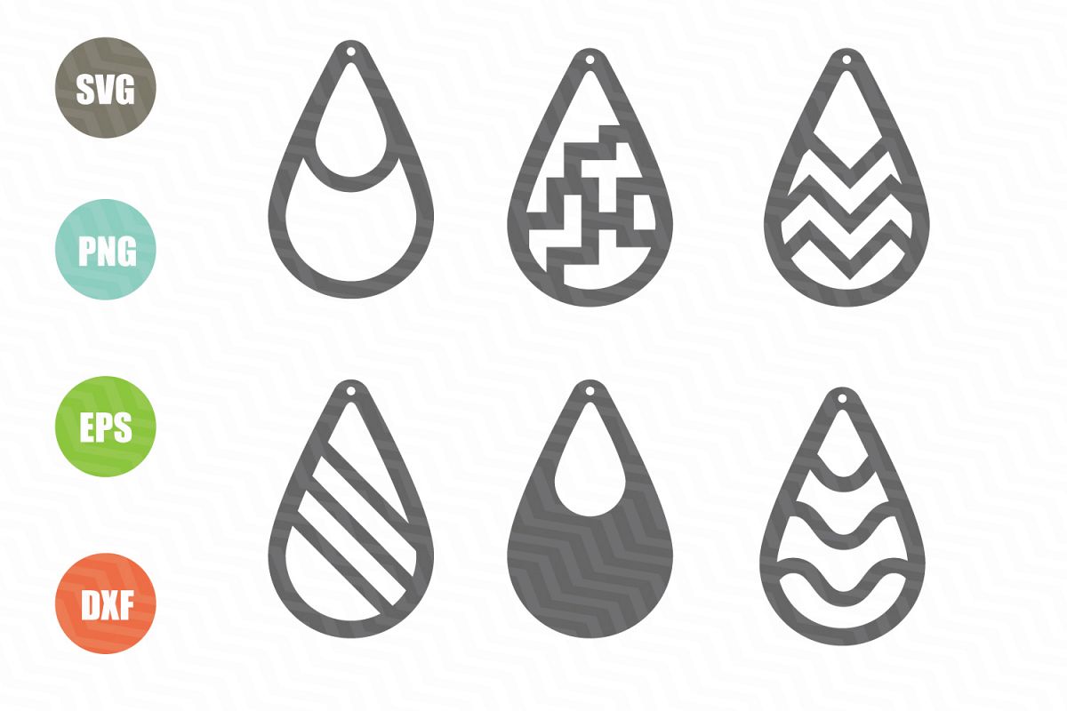Tear Drop SVG, Taer Drop Cut File example image 1