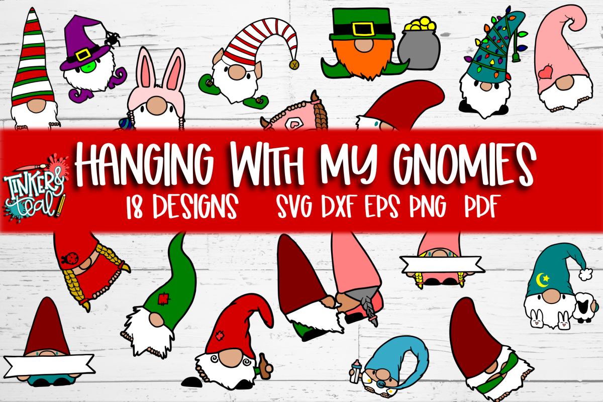 Download Hanging With My Gnomies Svg Bundle