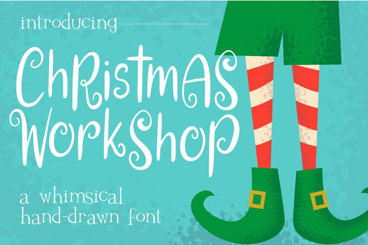 Christmas Workshop Font example image 1