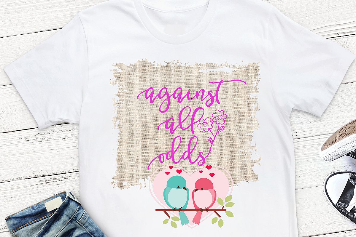 Against All Odds Sublimation Design, example image 1
